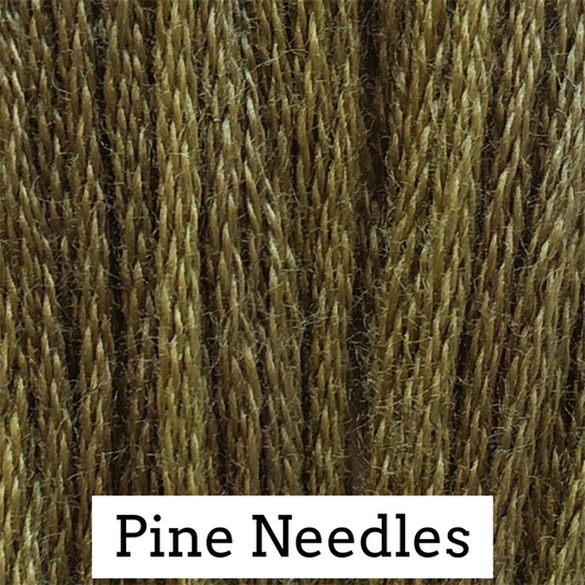 Classic Colorworks Cotton Embroidery Floss - Floss Pine Needles thru Zach Black