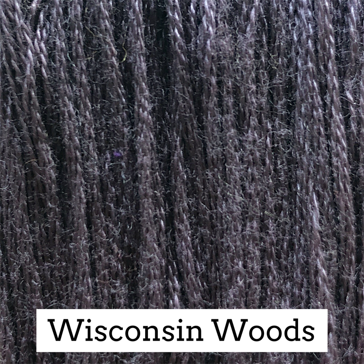 Classic Colorworks Cotton Embroidery Floss - Floss Pine Needles thru Zach Black