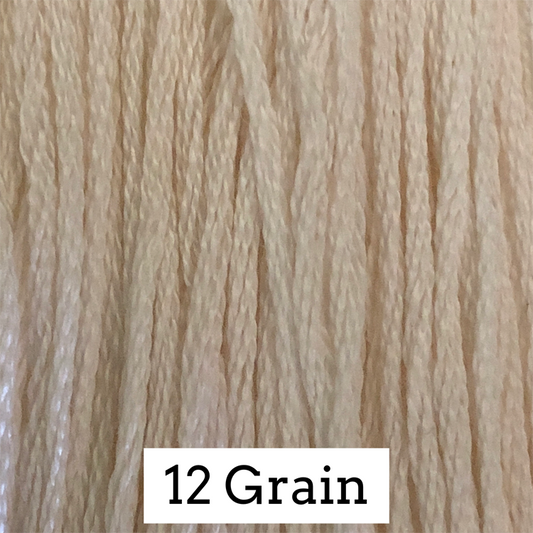 Classic Colorworks Embroidery Floss 12 Grain thru English Ivy