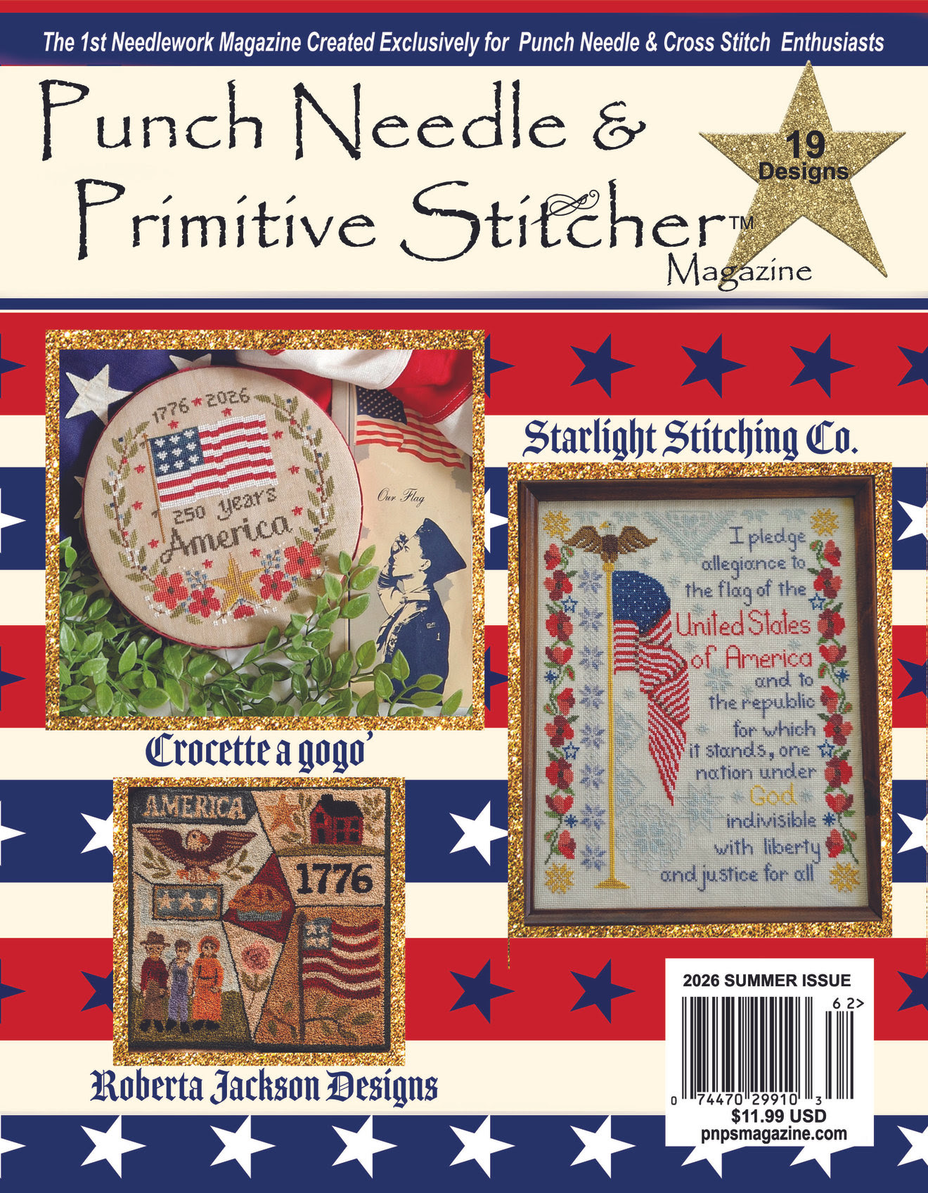 Punch Needle & Primitive Stitcher Magazine: Summer 2026