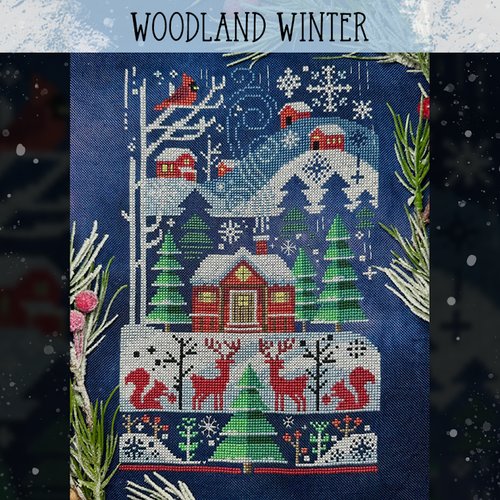 Woodland Winter by Autumn Lane Stitchery