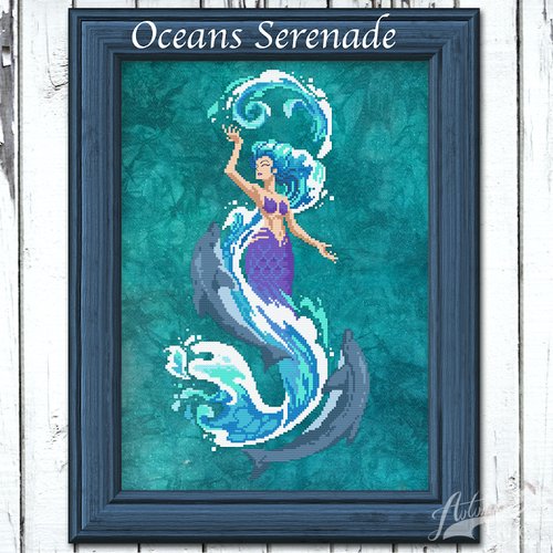 Ocean Serenade by Autumn Lane Stitchery