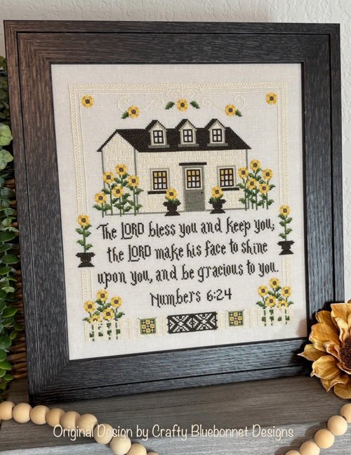 Sunflower Blessing by Crafty Bluebonnet Designs
