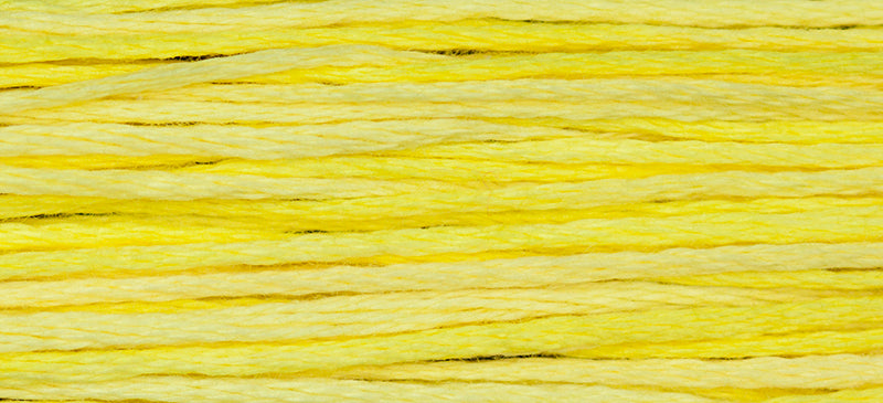 Lemon Chiffon Weeks Dye Works Embroidery Floss