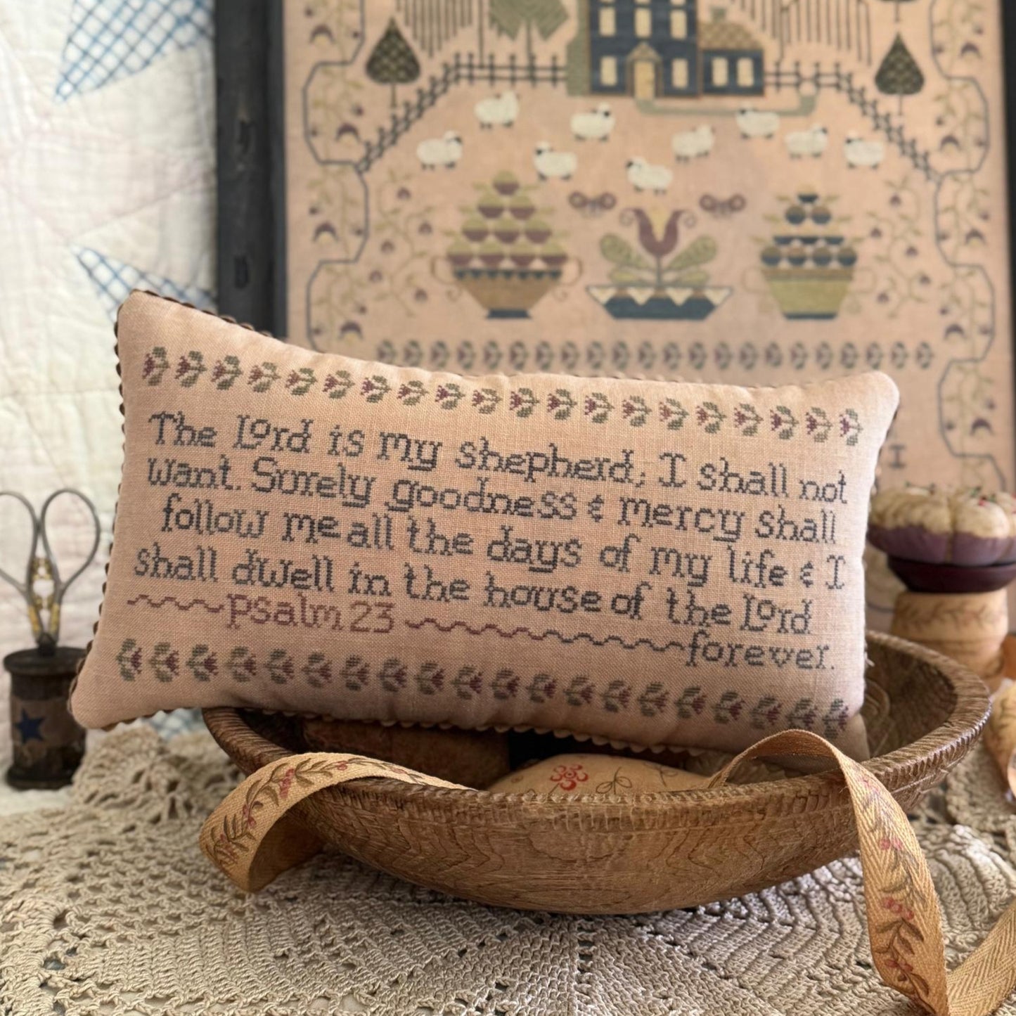 Faith in Stitches Series: Goodness & Mercy by Teresa Kogut