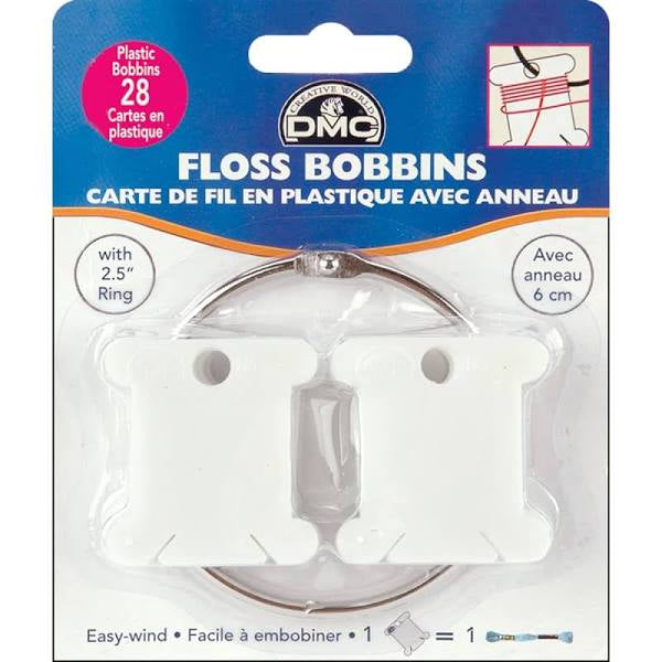 Plastic Floss Bobbins by DMC