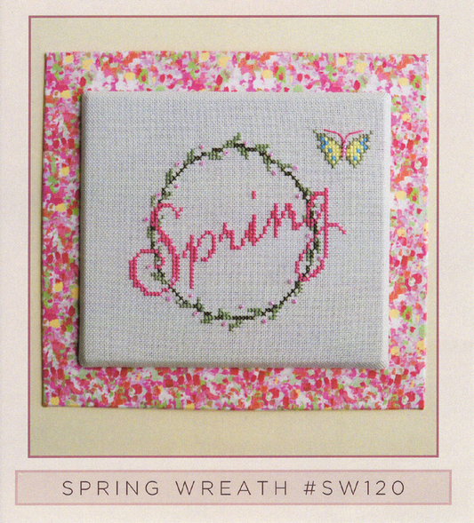 Spring Wreath by AnnaLee Waite Designs