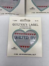 Quilters Label