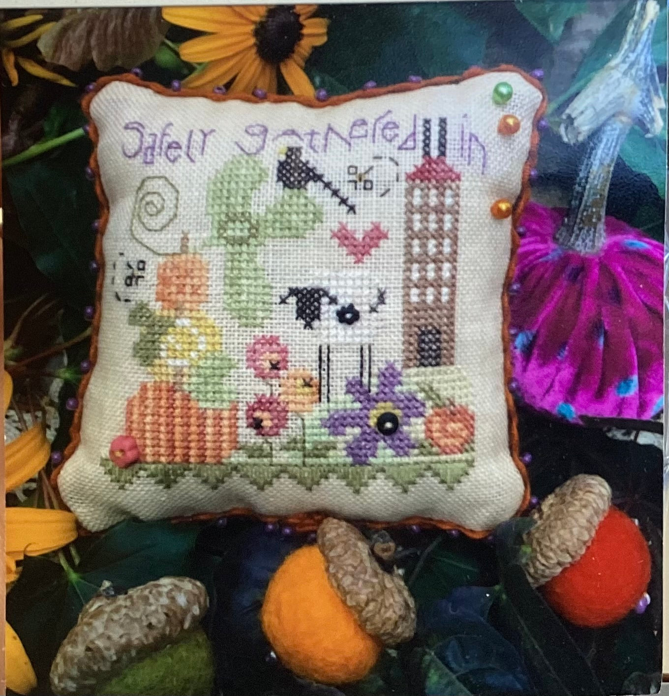 Safely Gathered Pin Cushion Kit by Shepherd’s Bush Printworks