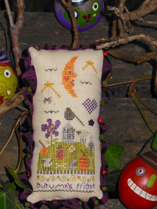 Autumn’s Fright Pin Cushion Kit by Shepherd’s Bush Printworks