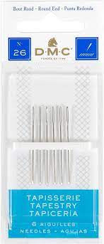 DMC 6 Pack No. 26 Tapestry Needles