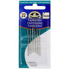 DMC 6 Pack of No. 22 Tapestry Needles