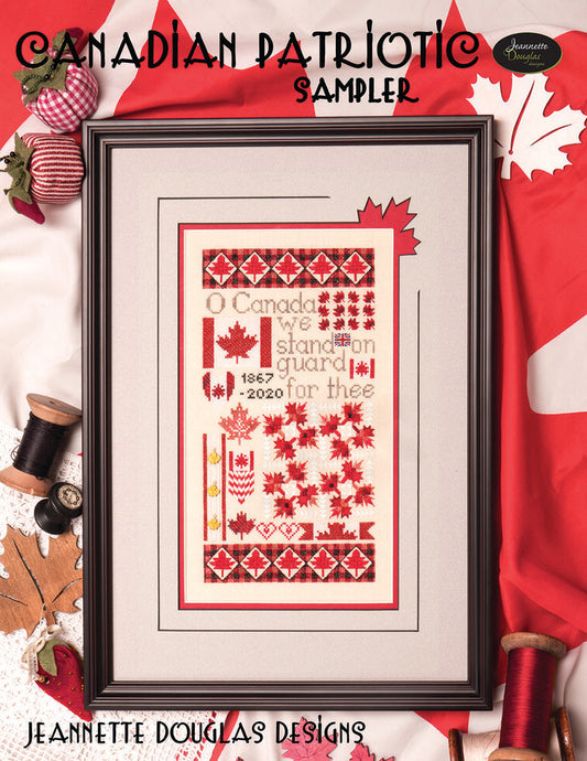 Canadian Patriotic Sampler by Jeannette Douglas Designs