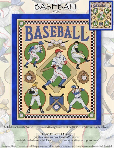 Baseball by Joan Elliott Design