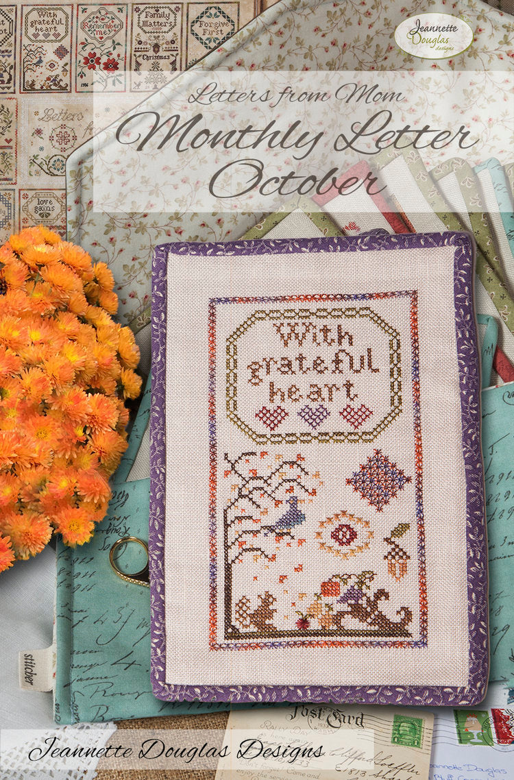 Letter from Mom - Monthly Letter October by Jeannette Douglas Designs