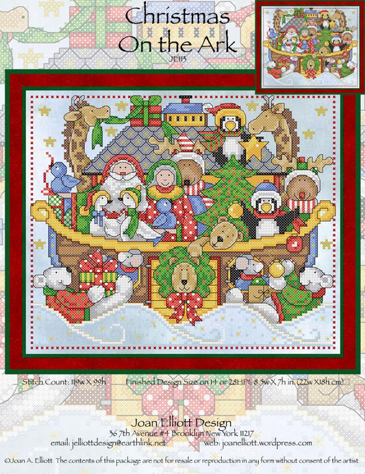 Christmas on the Ark by Joan Elliott Design