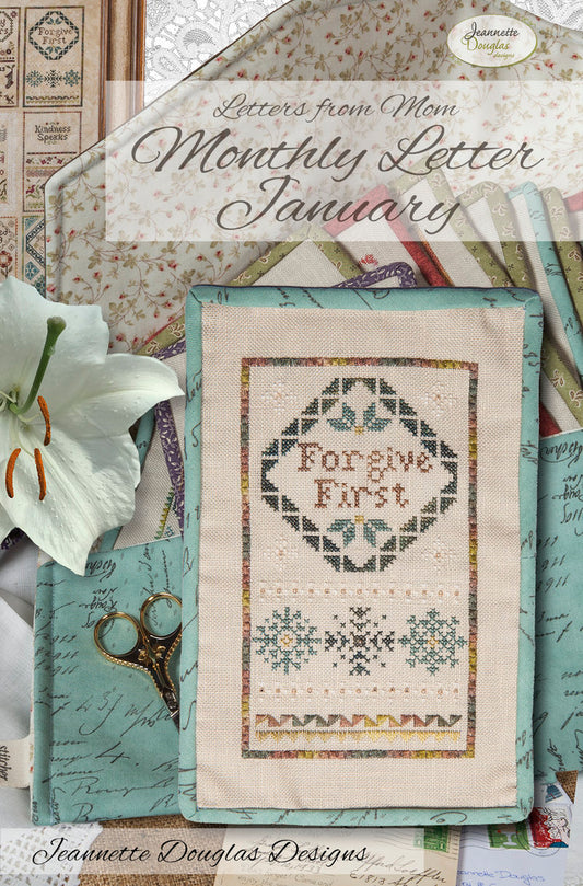 Letters from Mom - Monthly Letter: January by Jeannette Douglas Designs