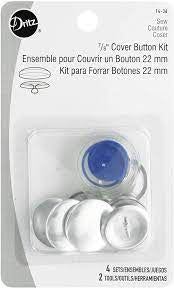 Dritz Cover Button Kit, 7/8”