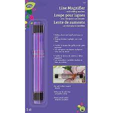 Line Magnifier with Sliding Markers