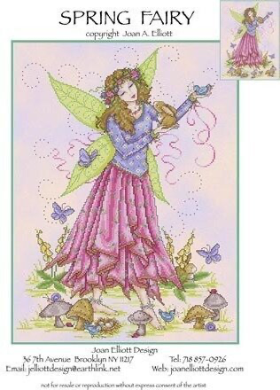 Spring Fairy by Joan Elliott Design