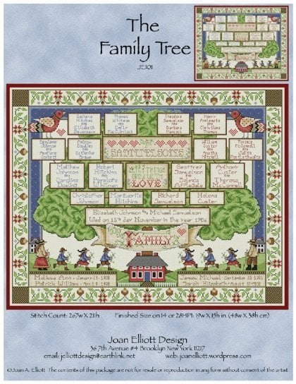The Family Tree by Joan Elliott Design