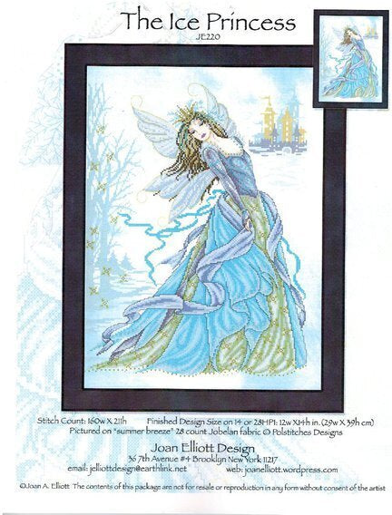 The Ice Princess by Joan Elliott Design