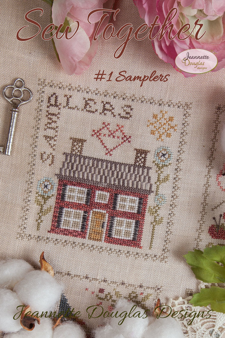 Sew Together #1 Samplers by Jeannette Douglas Designs