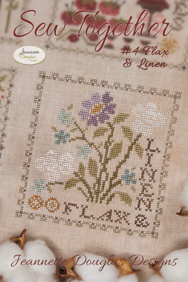 Sew Together #4 Flax & Linen by Jeannette Douglas Designs