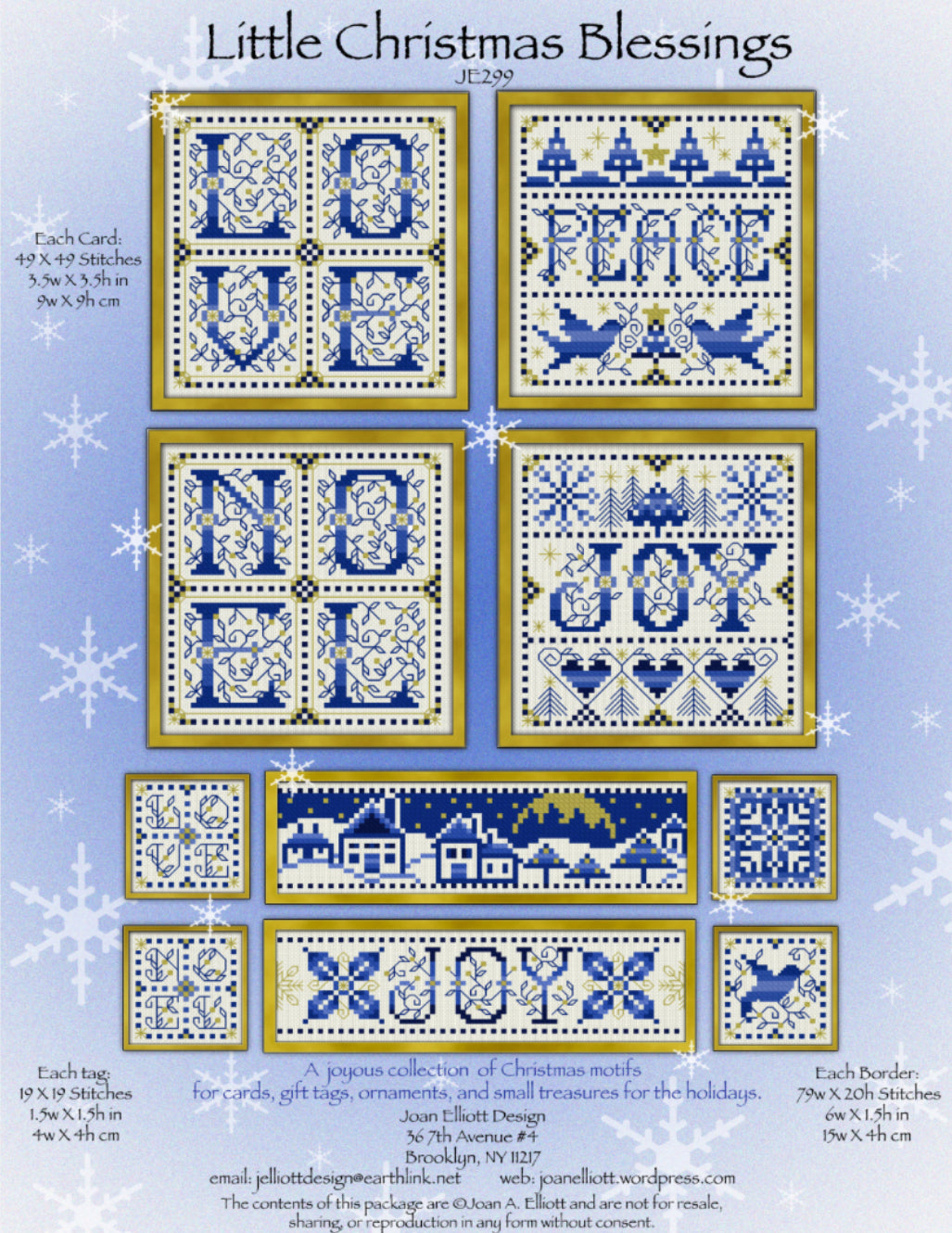 Little Christmas Blessings by Joan Elliott Design