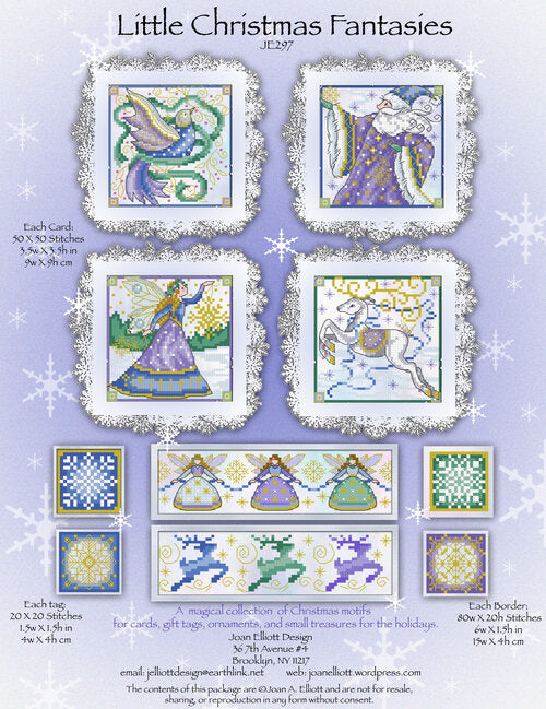Little Christmas Fantasies by Joan Elliott Design