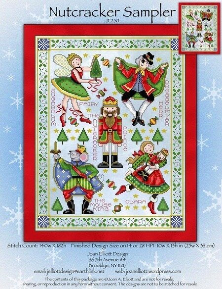 Nutcracker Sampler by Joan Elliott Design