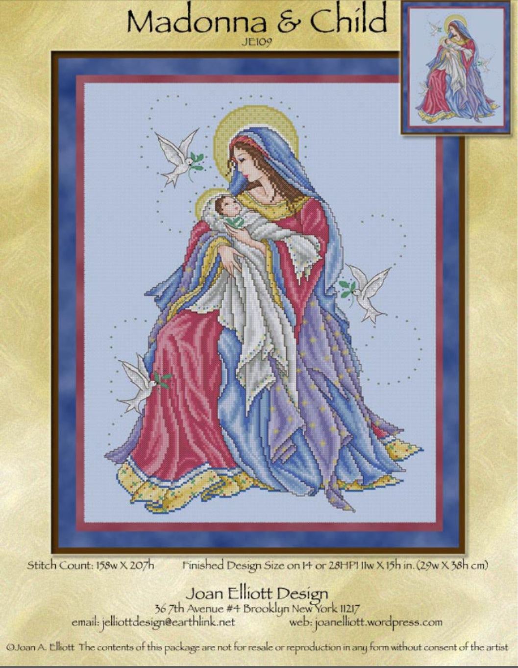 Madonna & Child by Joan Elliott Design