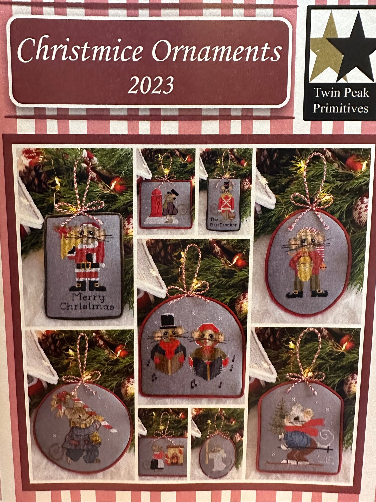 Christmas Ornaments 2023 by Twin Peak Primitives