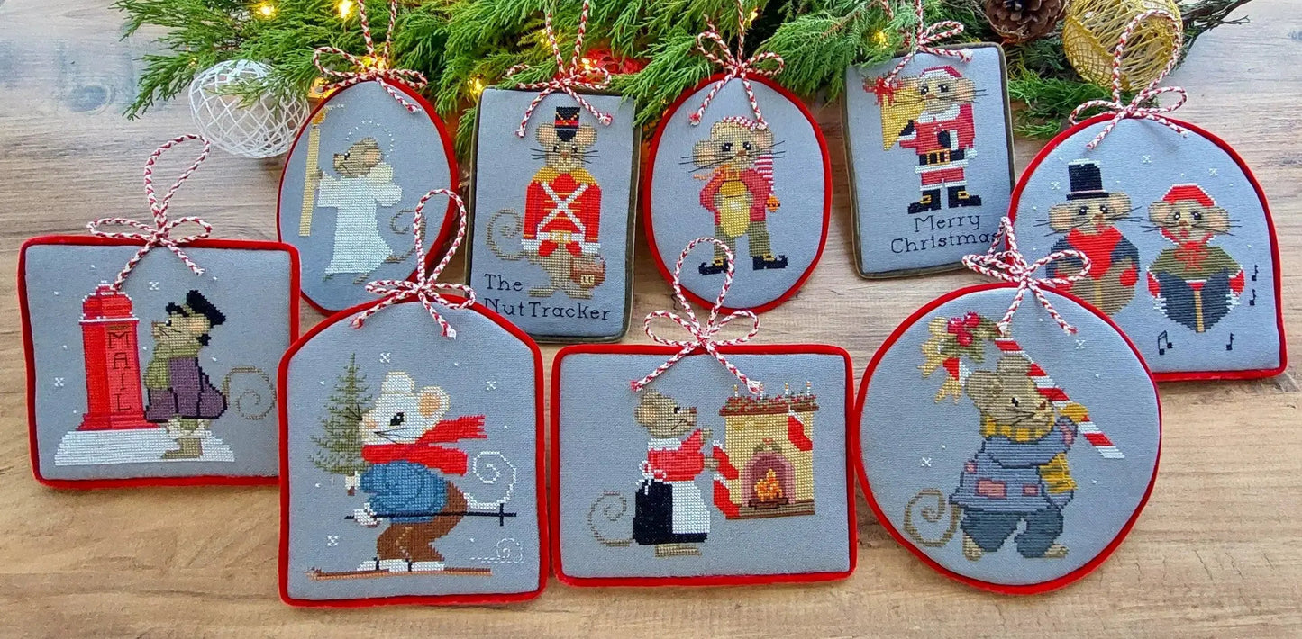 Christmas Ornaments 2023 by Twin Peak Primitives