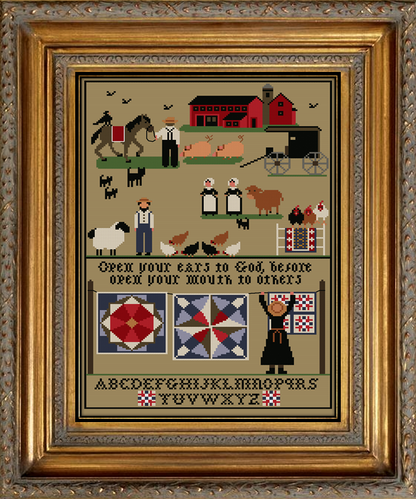 From the Simple Life of Amish by Twin Peak Primitives