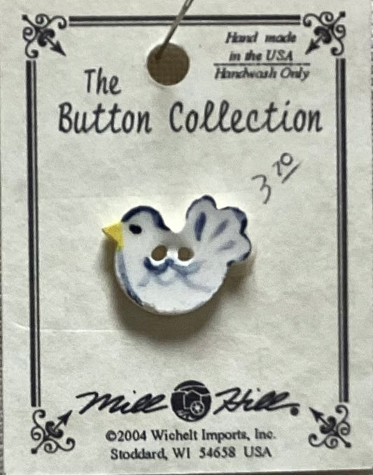 Dove Button by Mill Hill