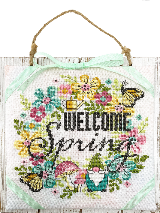 Spring Wreath by Tiny Modernist