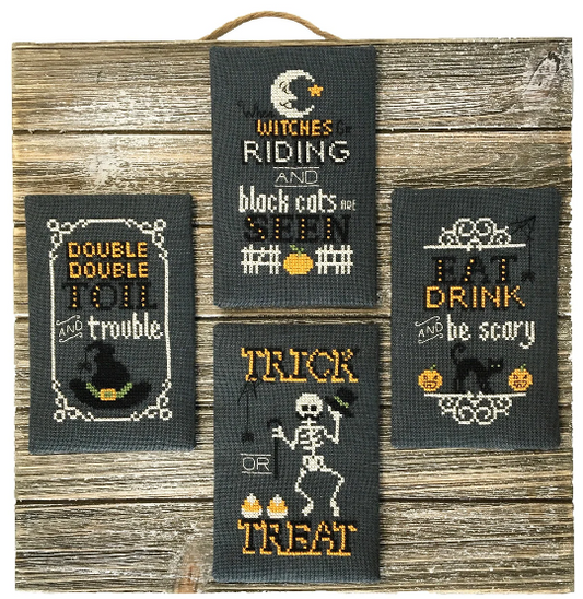 Halloween Signs by Tiny Modernist