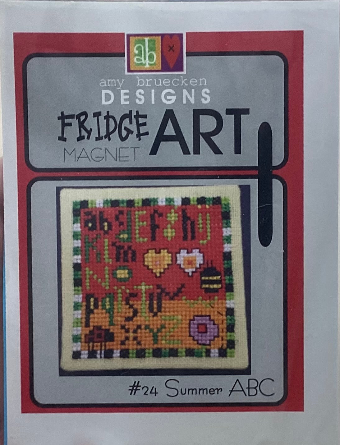 Fridge Art: Summer ABC by Amy Bruecken Designs