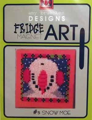 Fridge Art: Snow Moe by Amy Bruecken Designs