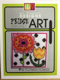 Fridge Art: Flower Power by Amy Bruecken Designs