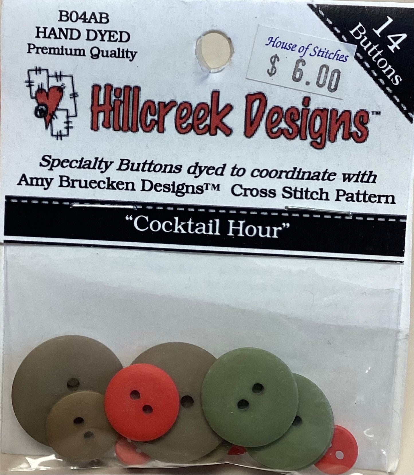 Cocktail Hour Button Pack by Hillcreek Designs