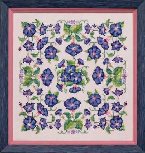Convolvulaceae: The Morning Glory Mandala by Glendon Place