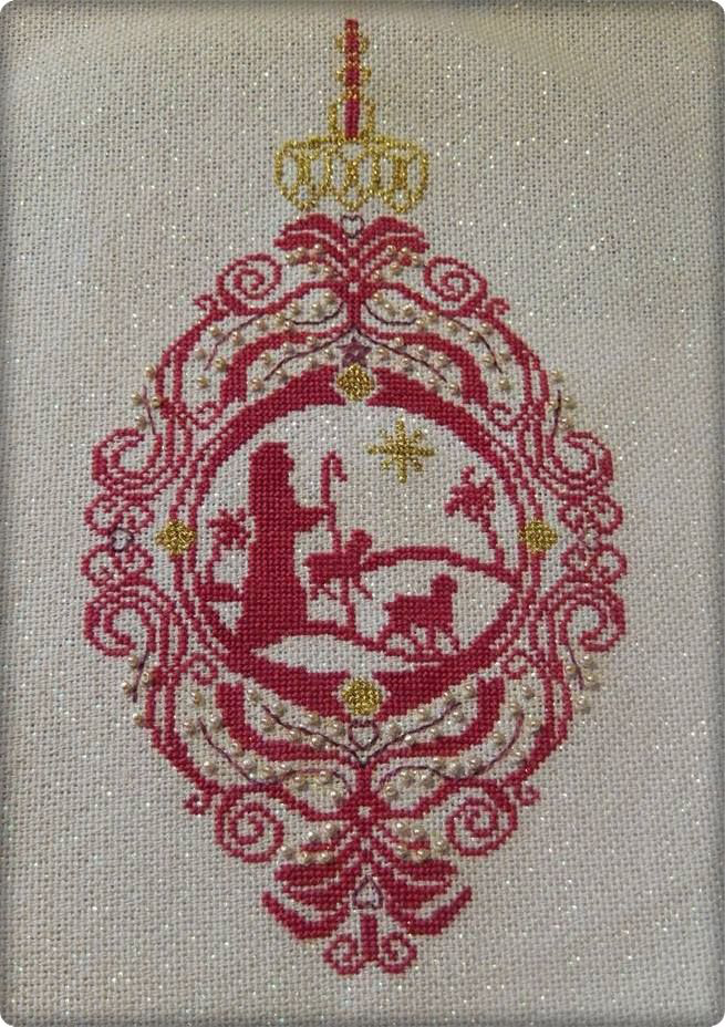 Shepherd Ornament by Alessandra Adelaide Needleworks