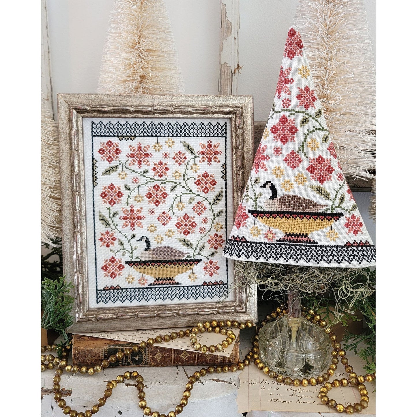 Sixth Day of Christmas Sampler & Tree by Hello from Liz Mathews