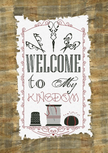 Welcome to My Kingdom by Alessandra Adelaide Needleworks