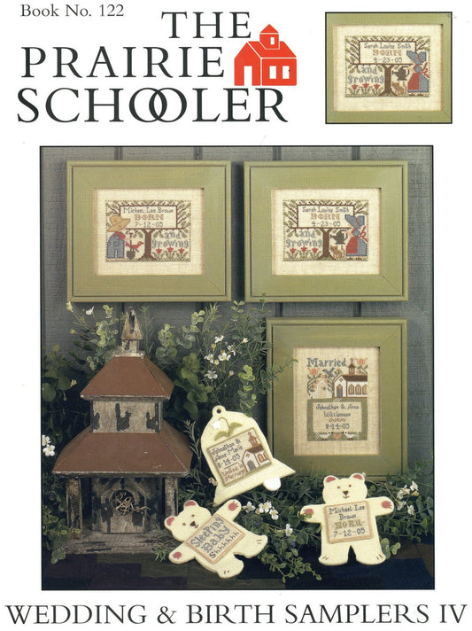 Wedding & Birth Samplers IV by The Prairie Schooler