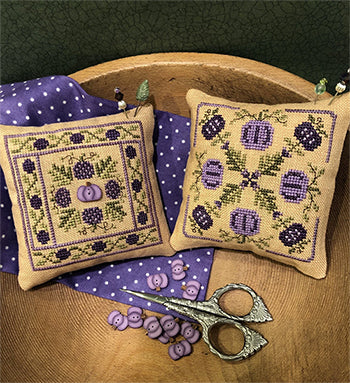 Purple Pumpkin Pin Keeps by ScissorTail Designs