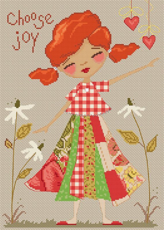 Choose Joy by Lena Lawson Needlearts