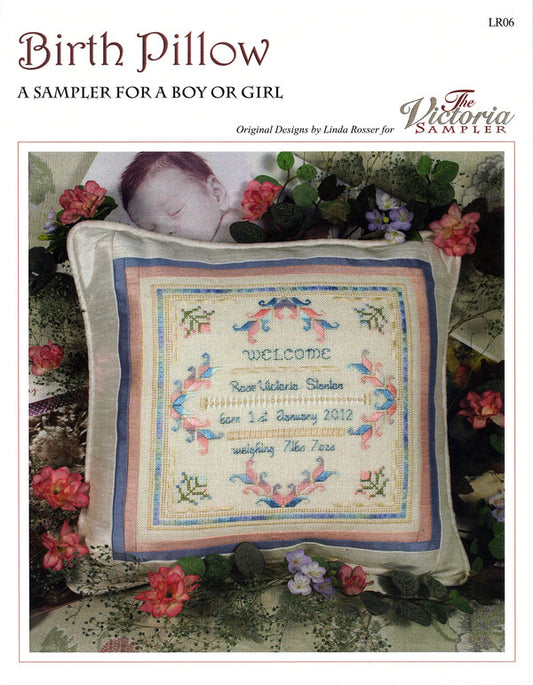 Birth Pillow By The Victoria Sampler
